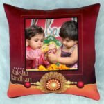 Rakhshaband Theme Pillow(Square Photo)