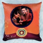 Rakshaband Theme Pillow (Circle Photo)