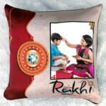 Rakhshaband Theme Pillow(Square Photo)