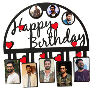 Wooden Black Birthday Wall Hanging Frame