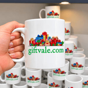 Personalized Ceramic Coffee Mug – Custom Logo & Name Printed Mug